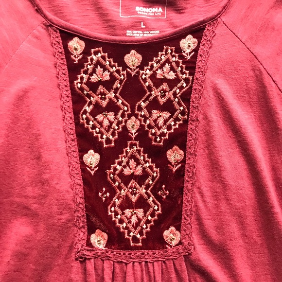 Women’s Sonoma Top, Size L - Picture 3 of 4